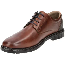 Josef Seibel Alastair 01,Weite K (Extra weit),lose Einlage,maennlich,Men's,Man,schnürschuhe,Braun (Cognac-Kombi),39 EU / 6 UK
