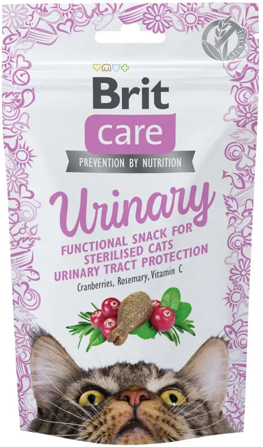 Brit Care Cat Snack - Katzen-Snack 50g Urinary