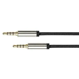 Python® Series 3,5mm Klinkenkabel St./St. 1 m Schwarz