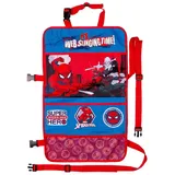 Marvel Spider-man Spiderman Rücksitzorganizer 2-in-1 Auto-Organizer blau/rot