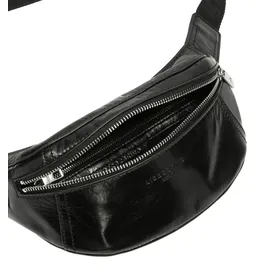 Liebeskind Berlin Gürteltasche Chudy Paper Touch Crinkle Beltbag S Black