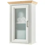 Möbel Kraft Hängeschrank Artisan Eiche 48 x 75 x 33 cm Weiß