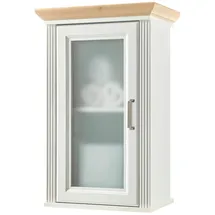 Möbel Kraft Hängeschrank Artisan Eiche 48 x 75 x 33 cm Weiß