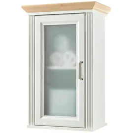 Möbel Kraft Hängeschrank Artisan Eiche 48 x 75 x 33 cm Weiß