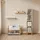 livinity® Kinderregal Mailo 80 x 46 cm Eiche weiß