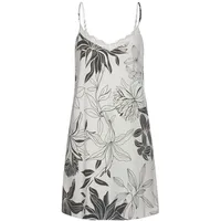 LASCANA Negligé Floral Weiß 36/38