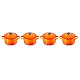 Le Creuset Mini Cocotte Topf-Set 4-tlg.
