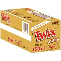 Twix Minis, 3000g, je 20g, 150 Riegel