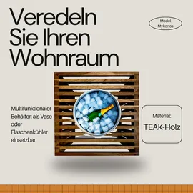 cootab cooler table Mykonos Beistelltisch 40 x 40 x 40 cm Braun