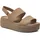 Crocs Brooklyn Low Wedge Herren Latte/Mushroom 36