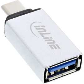 InLine USB-C auf USB-A Adapter 0,15 m Silber