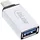 InLine USB-C auf USB-A Adapter 0,15 m Silber