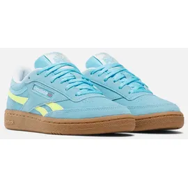 Reebok Club C Revenge Digital Blue/Solar Acid Yellow 35