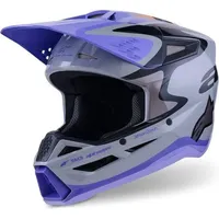 Alpinestars S-m3 Jettson Ece22.06 Offroad-helm - Black / Gray