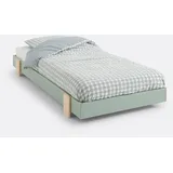 Stapelbett Pyla, Kiefer Massiv 90 x 190 cm graugrün 90 x 190 cm