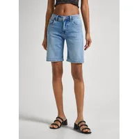 Pepe Jeans Damen SLIM SHORT MW«, blau