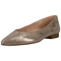 Paul Green Leder-Ballerinas in Rosa - 38,5