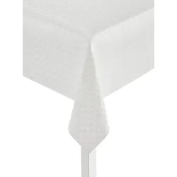 Tischdecke Gr. 5, weiß, Ø:130cm, Tischdecken