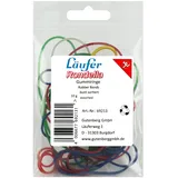 Läufer 69213 Rondella Gummiringe Größen sortiert gemischt, 10 g Beutel, bunt, besonders langlebig