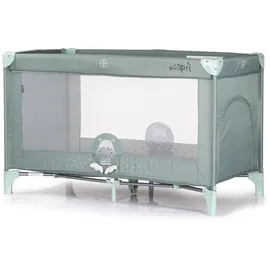 Chipolino Reisebett, Capri, Tragetasche, große Seitentasche hellgrün