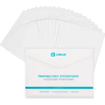 loklik Vinyl-Aufkleberpapier A4 20er-Pack Sticker