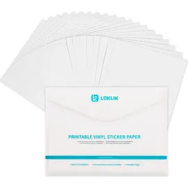 loklik Vinyl-Aufkleberpapier A4 20er-Pack Sticker