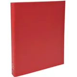 Exacompta 51375E 20er Pack Kunststoff-Ringbuch 4-O-Ring-Mechanik DIN A4 rot