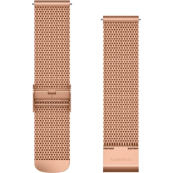 Garmin Edelstahl Milanaiseband Schnellwechsel-Armbänder 20mm 010-12924-24 - Roségold