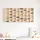 vidaXL Sammlervitrine aus Holz mit 80 Fächern 80x4,5x40,5cm 4017377