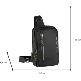 CAMEL ACTIVE Explore Sling Bag Rucksack, 5 L Schwarz