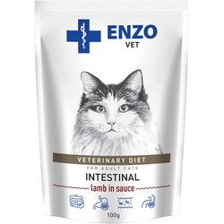 ENZO VET Intestinal mit Lammfleisch in Sauce für Katzen 12x100g (Rabatt für Stammkunden 3%)