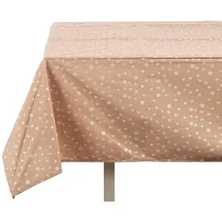 San Ignacio KINVARA - Anti-Flecken-Tischdecke 'Lun Beige' 140x180cm