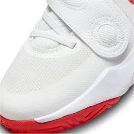 Nike Team Hustle D 11 Basketballschuhe Kinder 102 summit white/track red-white 40