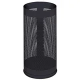 Proregal Dekorativer Schirmständer gelocht HxBxT 61 x 27 x 27 cm Verzinkter Stahl Anthrazit