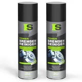 Spraytive 2 x 500ml Power Bremsenreiniger Spray - Hochwirksamer Industriereiniger und Kaltreiniger: Entfernt Schmutz, Öl, Fett, Rost und Bremsflüssigkeit – Made in Germany