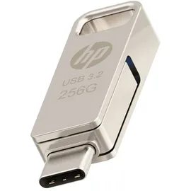 HP 256GB x206c OTG 3.2 Typ-C/Typ-A Metall-Flash-Laufwerk