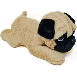 l und b plüsch L&B Mops 23 cm Beige