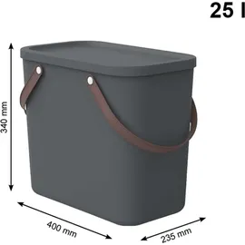 Rotho Albula 25 l anthracite