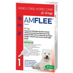 Amflee 67 mg Lösung zum Auftropfen für kleine Hunde