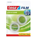 Tesa 57046-00000-01 tesafilm Eco & Clear Transparent (L x B) 10m x 15mm 2St.