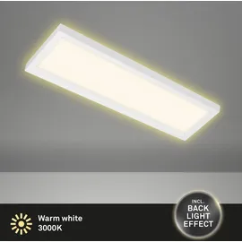 Briloner LED Panel Cadre weiß 58,2 x 20,2 cm warmweiß, Backlight-Effekt