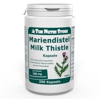 Mariendistel Milk Thistle vegane Kapseln 200 Stk.