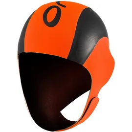 Orca High Vissibility Neoprene Badekappe orange/schwarz