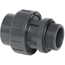 Steinbach PVC Übergangsverschraubung PN 10 D 50 / AG 1 1/2 O-Ring