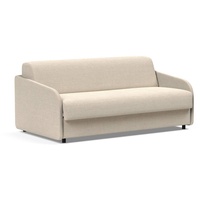 INNOVATION LIVING Schlafsofa Eivor Stoff Latte 140 cm