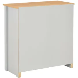 vidaXL Sideboard Grau Sideboard Grau 79 x 35 x 81 cm