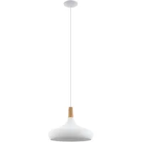 EGLO Sabinar 1-flg. Ø 40 cm rund braun/weiß