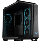 Asus TUF Gaming GT502 Horizon Schwarz ATX Midi-Tower Gaming Gehäuse mit Glasfenster