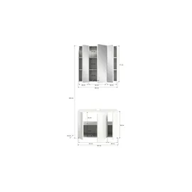 MID.YOU Vira 2-tlg. Weiß