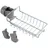 Wenko Maximex Duschablage Edelstahl, montierbar ohne bohren an Duschstange, 23 x (H)17 x (T)4 cm